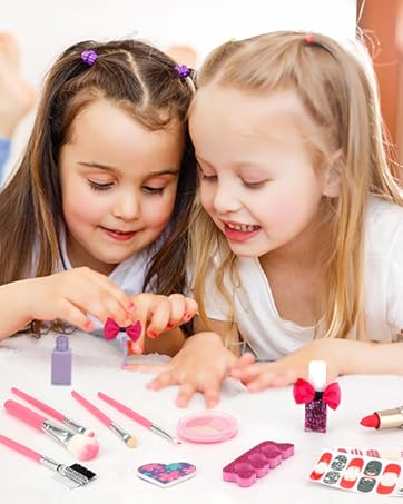 girls birthday presents girls toys girls make up set 5-7 kids makeup sets for girls