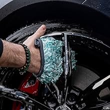 Auto Finesse Plush Wheel Mitt Microfibre