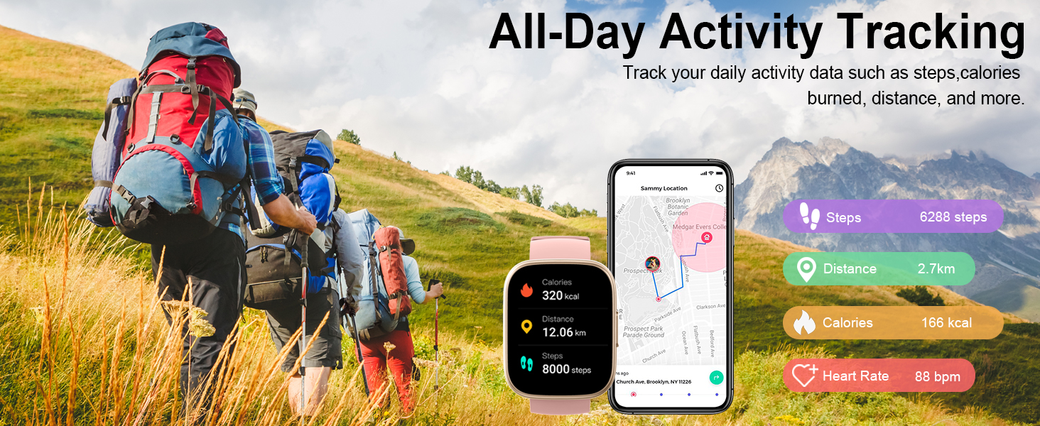 Smart Watch for Men Women