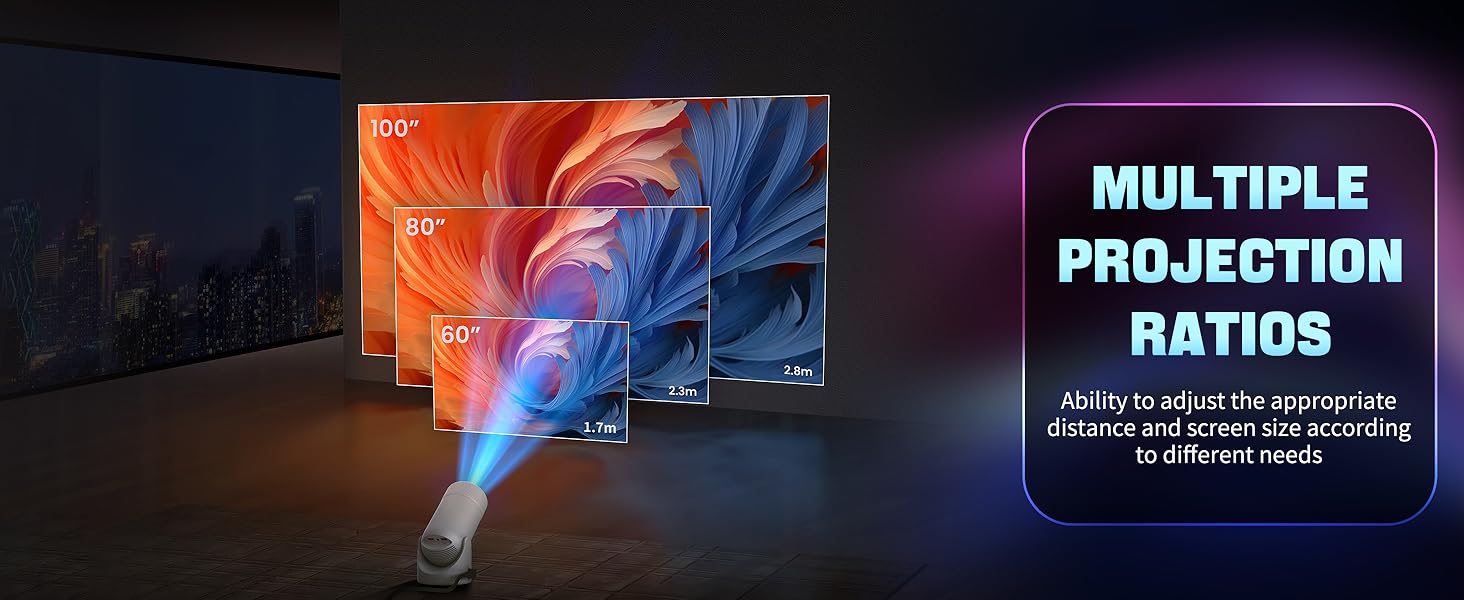 Full HD 1080P Auto Keystone Projector