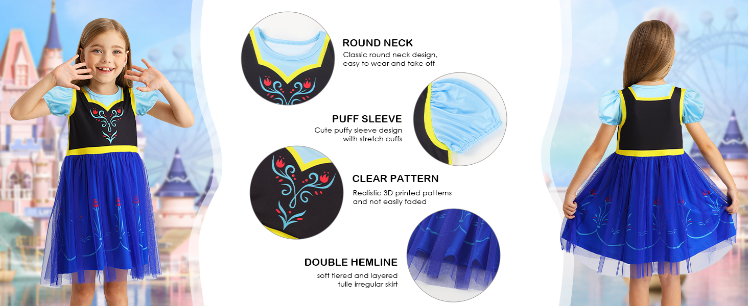 dressing up clothes for girls age 4-5 world book day 2025 costume girls dress up kids dress up