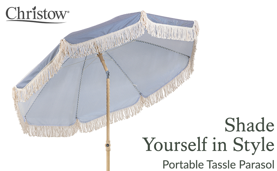 Tassel parasol