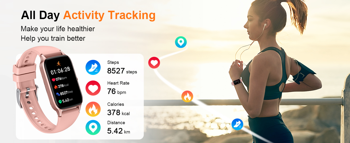 smart watch for men women