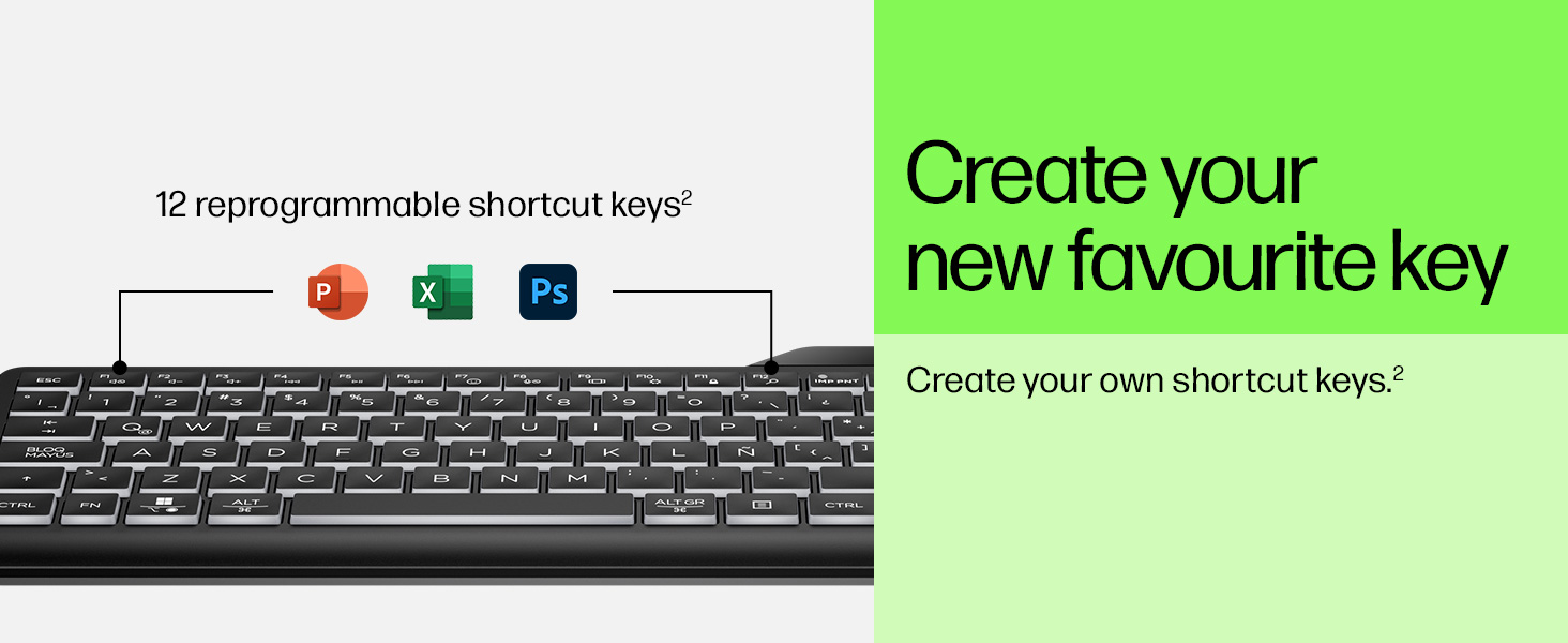 HP 400 Backlit Wired Keyboard