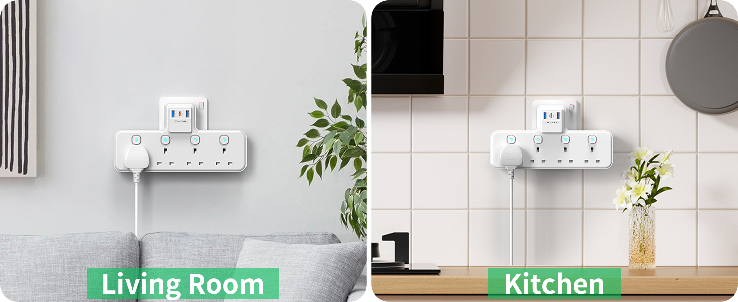 Multi Plug Extension Socket