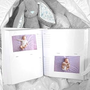 baby toddler child newborn keepsake journal photo album milestone book memories shower gift boy girl