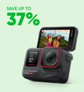 Insta360 X4 Motorcycle Bundle - 8K Waterproof 360 Action Camera, 4K Wide-Angle Video, Invisible S...