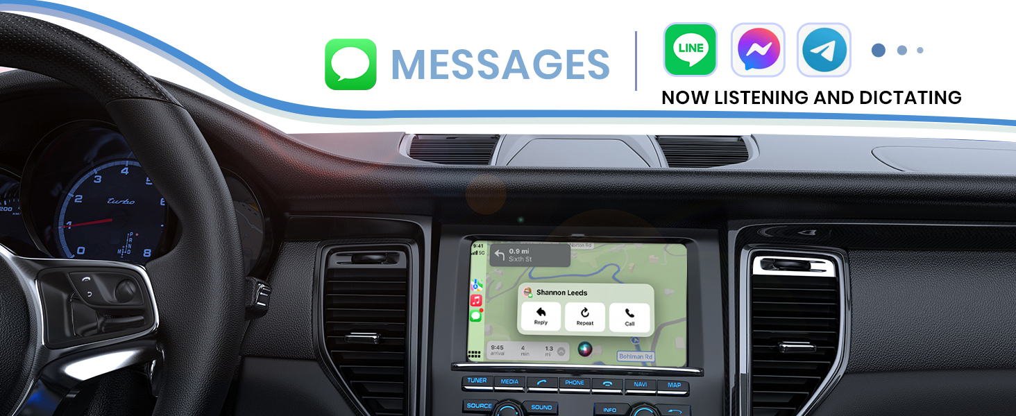 carplay messages