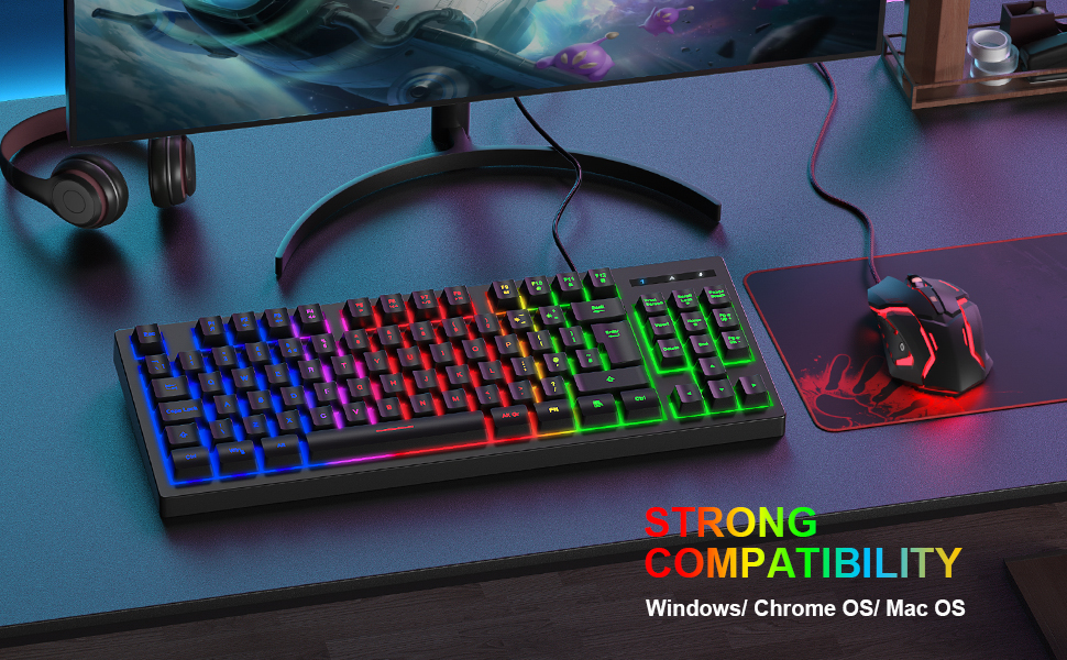 keyboard and mouse