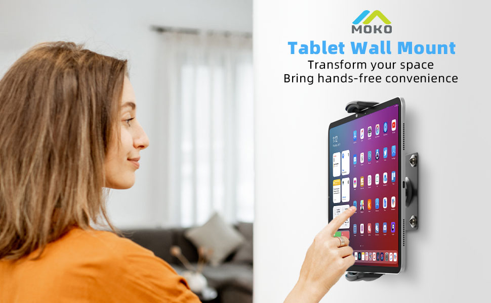 tablet wall holder for iPad