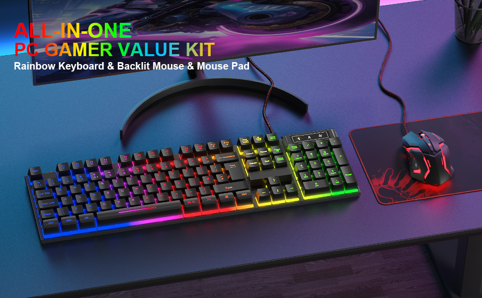 keyboard and mouse
