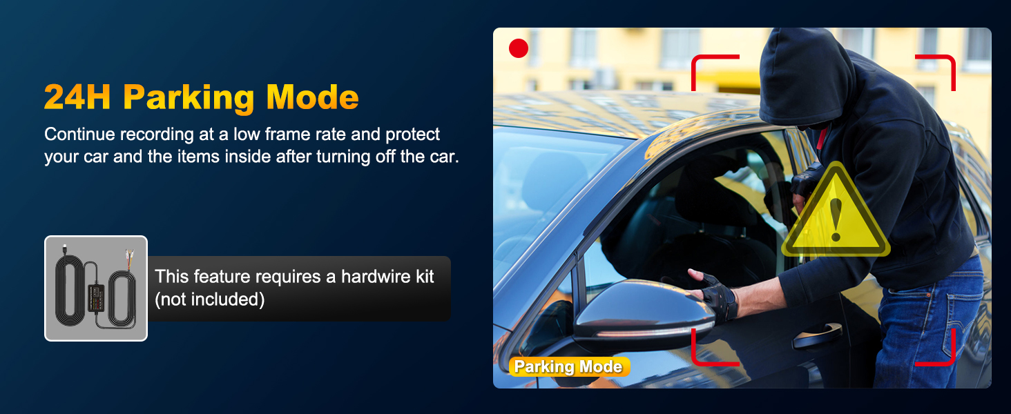 front and rear dash camera wireless