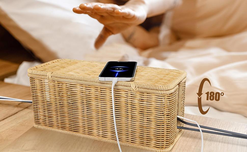 Rattan Cord Basket