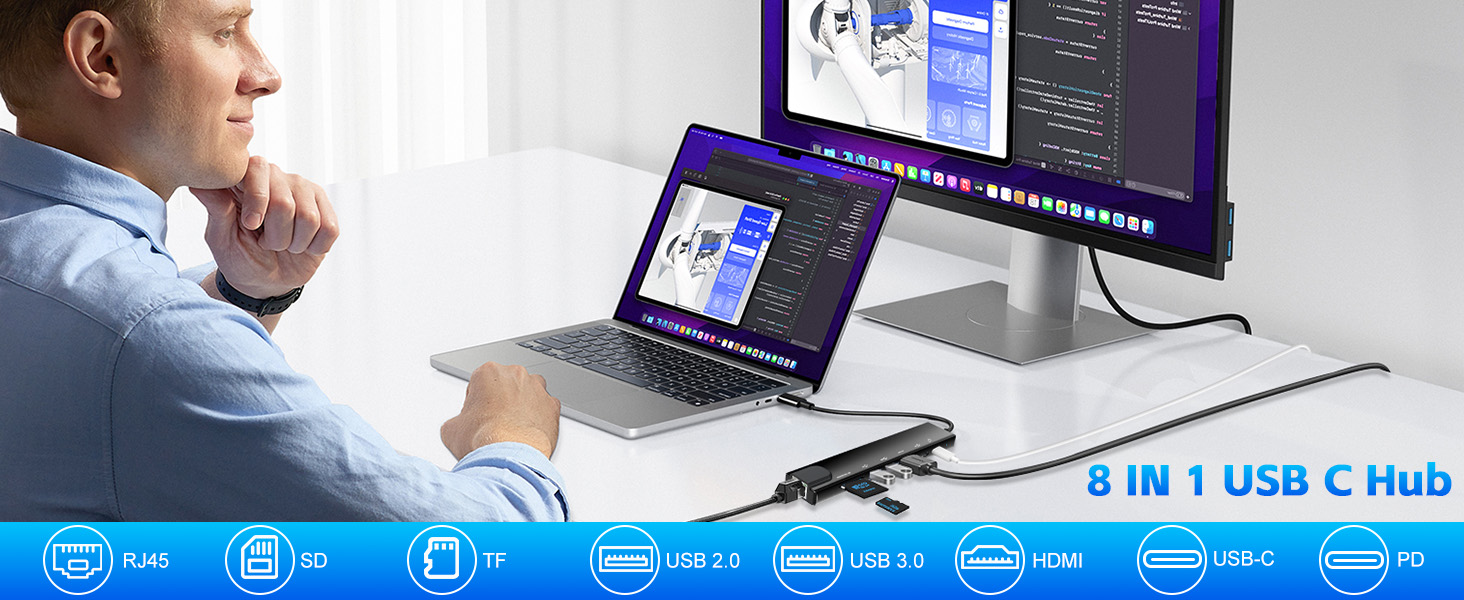 USB C hub 4