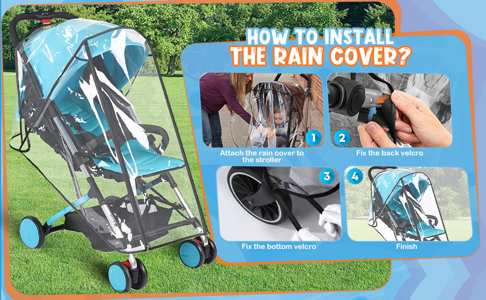 Rain Cover for Pram