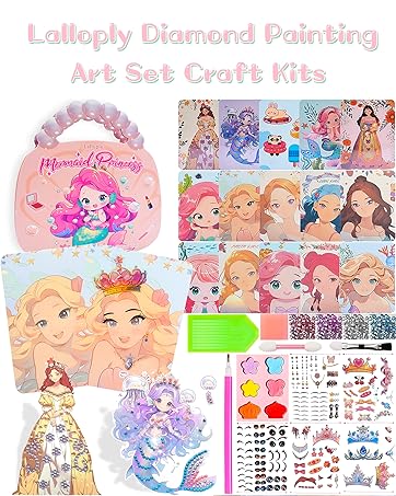 Lalloply Mermaid Headband & Bracelet Making Kit