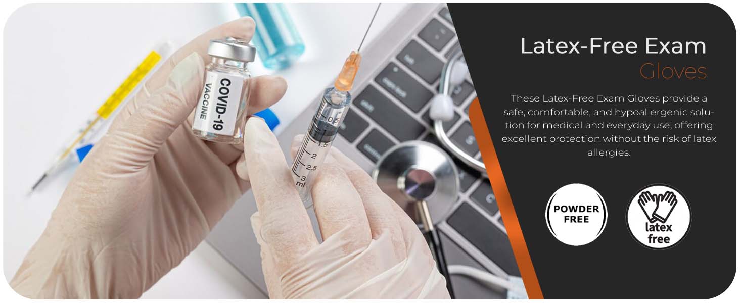 nitrile gloves medium vinyl gloves