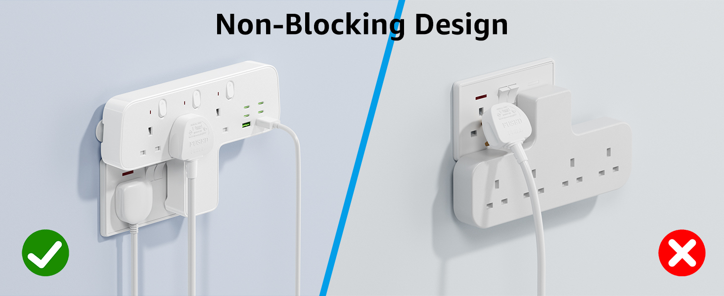 Multi Plug Extension Socket