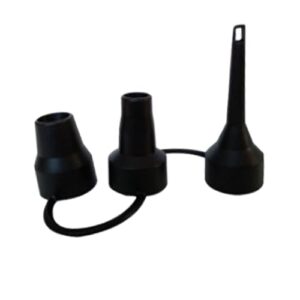 Toddmomy Replacement Nozzles 3 Sizes Air Pump Plastic Nozzle Heads Accessories Air Bed Pump for Air Mattress Inflato