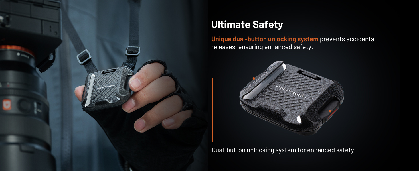 PGYTECH Shoulder Strap Quick Release Clamp
