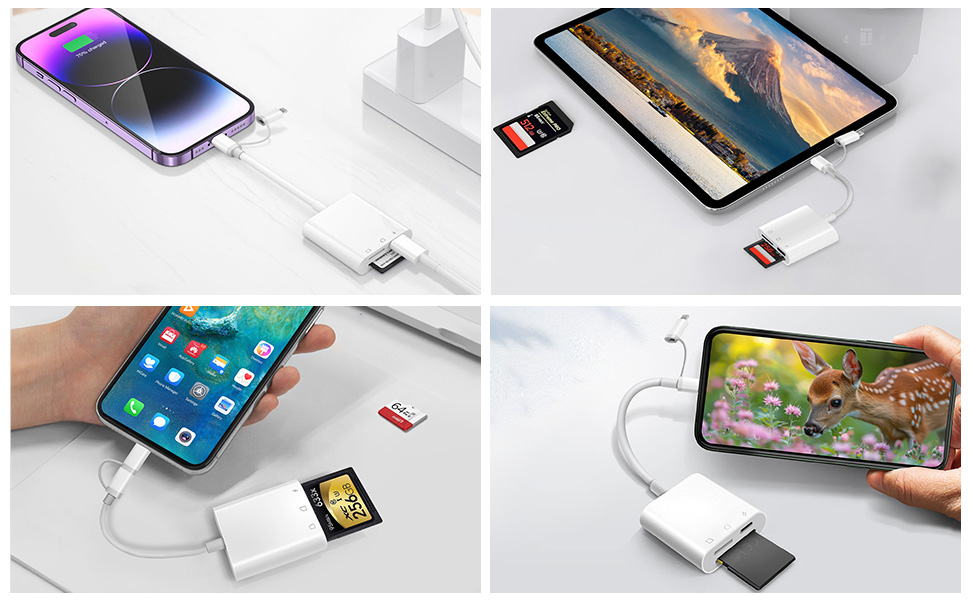 Memory Card Adapter SD to Lightning Adapter