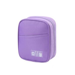 Small Cable Organiser Bag Travel Electronics Pouch Tech Accessories Case for Chargers