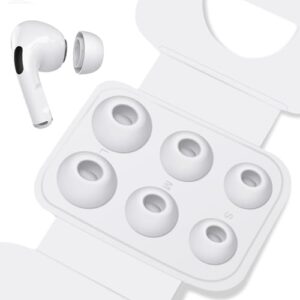 HEEKIM Replacement Ear Tips for Airpods Pro/Airpods Pro 2 with Noise Reduction Hole