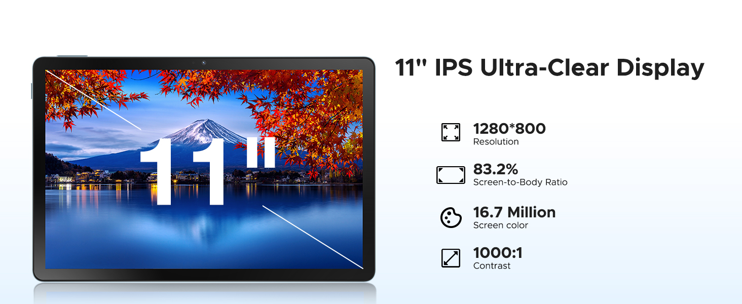 11 inch tablet doogee u11 pro