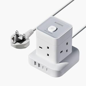 AICODE Cube Extension Lead with USB Slots