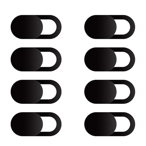 8 Pack Laptop Accessories – Ultra-Thin 0.03in Webcam Cover Slider for Privacy