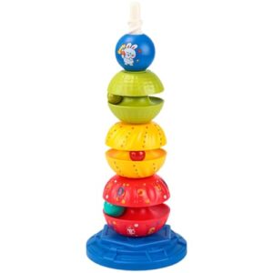 Oldmoom Baby Stacking Toys | Interactive Balance Game Rainbow Tower Blocks Toys