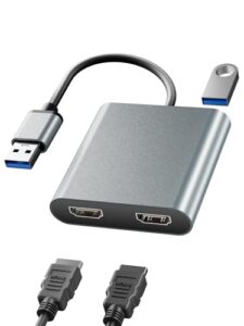 USB 3.0 to Dual HDMI Adapter