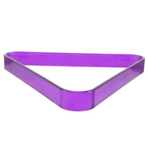 BESPORTBLE Pool Balls Rack Billiard Chalk Snooker Table Balls for Pool Ball Storage Rack Holder Billiard Bag Pool Table Ball Ball Rack Pool Drink Holder Triangle Inflatable Racks Purple