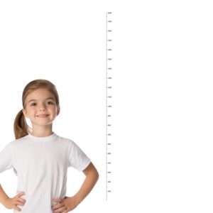 Height Measurement for Wall | Adhesive Growth Chart Measuring Height Measurement - Waterproof Handing Ruler Removable Wall Sticker for Boys & Kindergarte