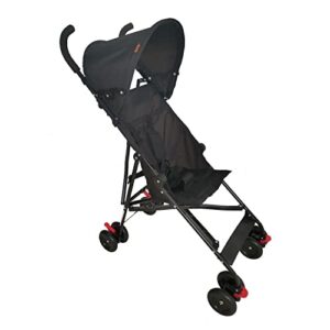 Lightweight Stroller with Hood in Black