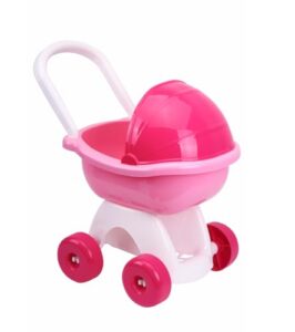FANCY Girls Dolls Pram for 3 4 Year Old - Dolls Pushchair