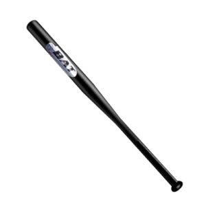 32 Inch Baseball Bat Metal Baseball Bat Smooth Surface Rubber Non-Slip Handle Light weight Metal Baseball Bat Outdoor Training Practice Adult Teen Use Black