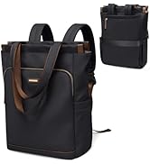 GOLF SUPAGS Convertible Laptop Backpack for Women Casual Daypack Notebook Tote Bag for Work Colle...