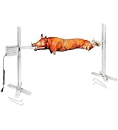 Kendane BBQ Rotisserie Grill, Electric Automatic Grill Stainless Steel Rotisserie Grill Barbecue ...