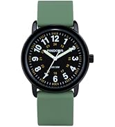 PINDOWS Watches for Men, Luxury Quartz Analog Watch with Date Big Face Waterproof Fashion Busines...