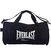 Everlast Unisex Barrel Bag Black/White One Size