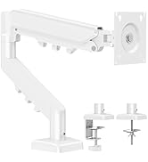 ELIVED Single Monitor Arm - Adjustable Gas Spring Monitor Stand for 13-32 Inch Screens up to 9KG,...