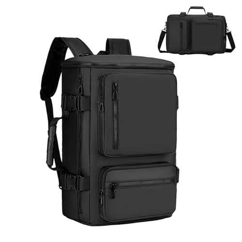 seyfocnia Laptop Backpacks Travel Backpack Carry on Bag Convertible Large Backpack Waterproof Backpacks 17-inch Business Rucksack for Me