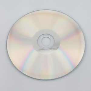 Blank Unprinted Pro CD-R 700MB 80min 52x Speed Silver Top Surface - Ideal for Pen Use - 18414 Pack of 1