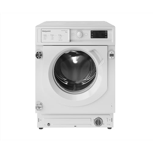 Hotpoint Anti-stain Integrated Washing Machine - White - 9kg - 1400rpm - B Rated - BI WMHG 91485 UK            [Energy Class B]