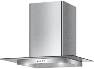 Apelson UBFG70SS 70cm Flat Glass Cooker Hood            [Energy Class A]