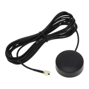 Partuto 1 Pc Universal AM/FM Radio Signal Antenna Car Truck Car Radio Aerial Mount Black SMA
