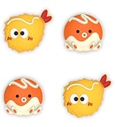 PlayVital Thumbs Cushion Caps Thumb Grip Caps for Nintendo Switch, Joystick Caps for Nintendo Swi...