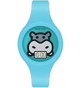 Armitron Sport Kids Easy to Read Patterned Silicone Strap Watch, 27/1005