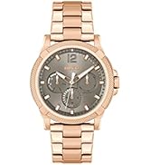 HUGO Analogue Multifunction Quartz Watch for Women Collection #Intense with Stainless Steel Brace...